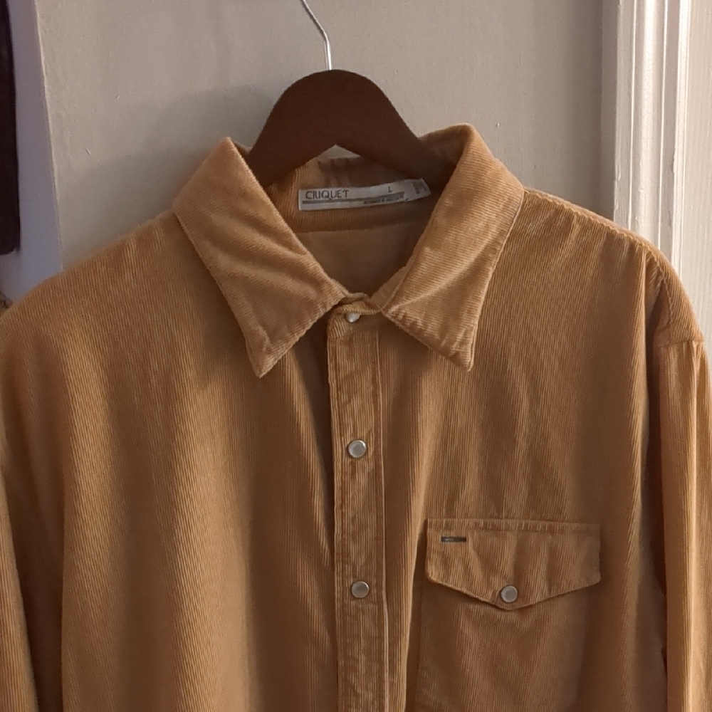 Criquet Light Brown Corduroy Shirt